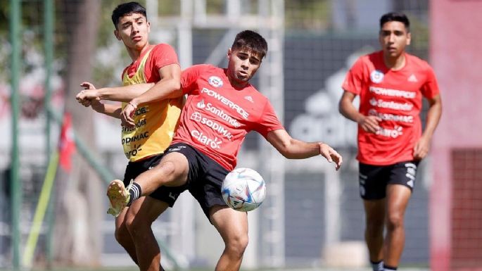 Con cambios: la formación de la Selección Chilena sub 20 en busca del primer triunfo ante Uruguay