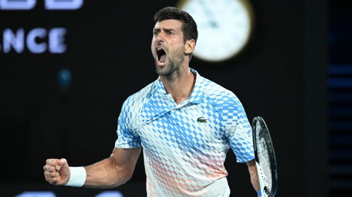 Imparable: Novak Djokovic barrió a Rublev y se clasificó a la semifinales del Abierto de Australia