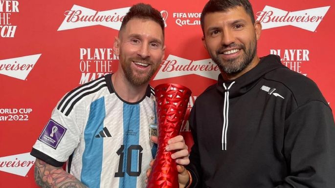 "La espalda": el Kun Agüero contó el momento más divertido con Lionel Messi en la consagración