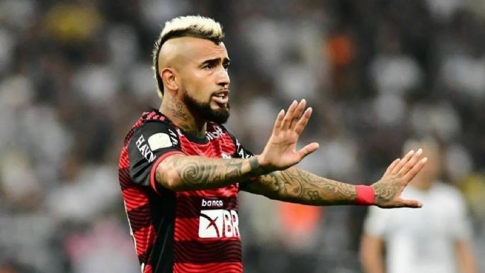 En Brasil no valoran a Arturo Vidal: la nueva decisión del entrenador del Flamengo