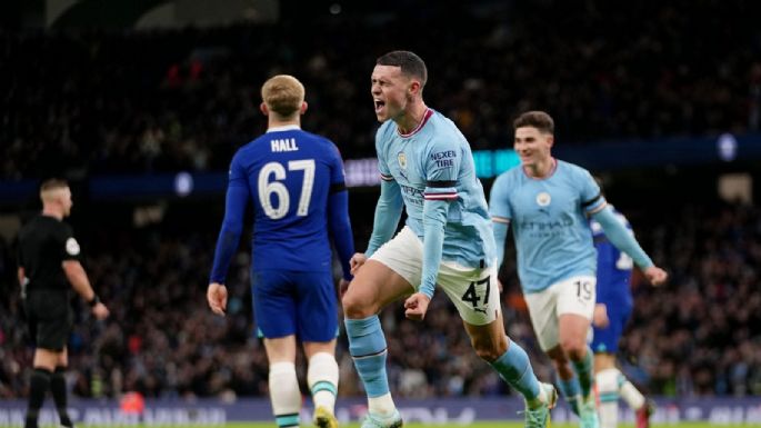 Contundente: el Manchester City goleó y tachó al Chelsea de la FA Cup