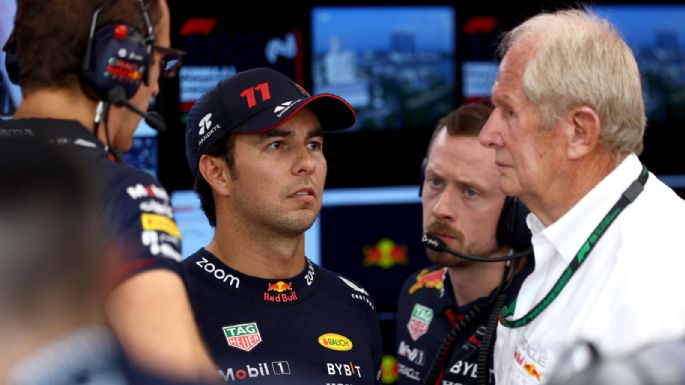 "Nada en su contra": Helmut Marko habló de la posible renovación de Checo Pérez con Red Bull