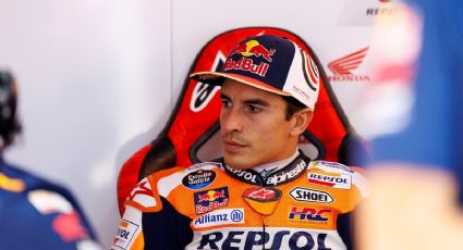 Comienzo accidentado: el daño que sufrió Marc Márquez en la primera vuelta sprint