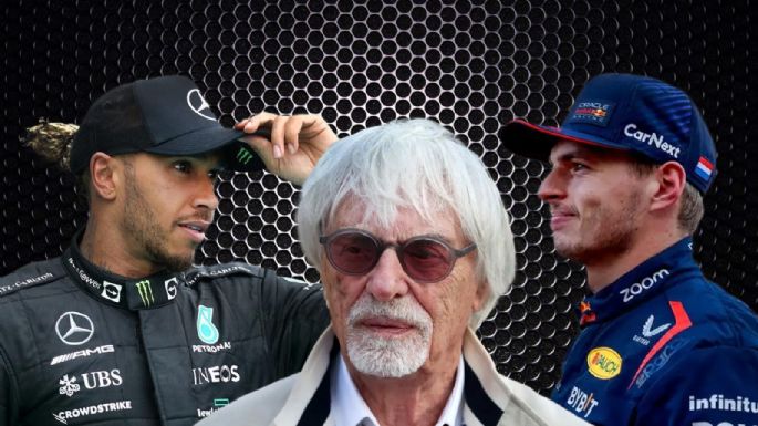 “Completamente”: la diferencia entre Lewis Hamilton y Verstappen según Ecclestone