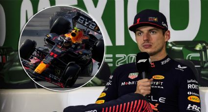 “Te ves increíble”: Max Verstappen defendió a Checo Pérez por su arriesgada maniobra