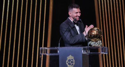 Llegó el octavo: Lionel Messi se quedó con el Balón de Oro 2023