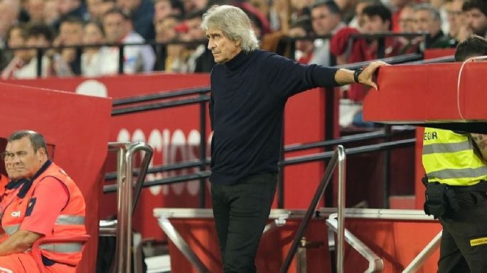 Aún sin ganar: fue figura en el clásico y Manuel Pellegrini lo quiere retener en Betis