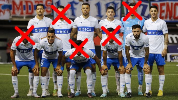 Se extiende la lista: ya son 10 los futbolistas que no seguirían en Universidad Católica