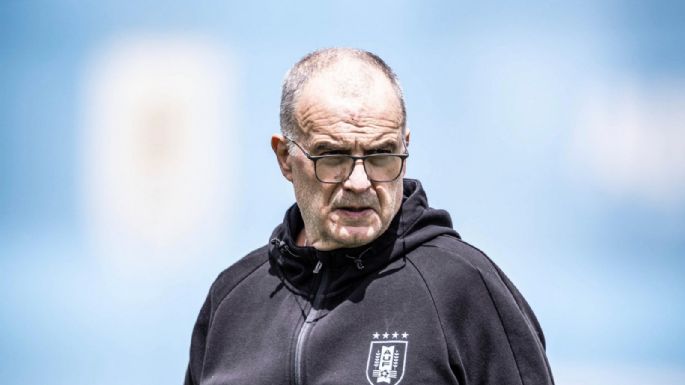 Respira Marcelo Bielsa: el jugador de Uruguay que no se lastimó de gravedad