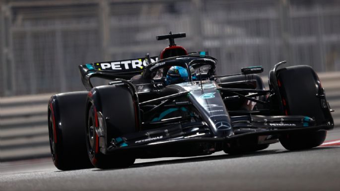 Mercedes se ilusiona: George Russell brilló en la FP3 de Abu Dhabi y sueña con la pole