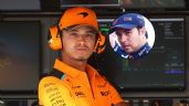 "Me golpeó": Lando Norris apuntó contra Checo Pérez y lo tildó de descuidado