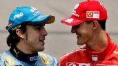 Recuerdos de sus batallas: Fernando Alonso elogió a Michael Schumacher