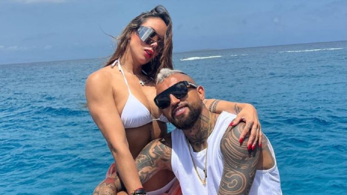 No se pierde nada: así son las vacaciones de Arturo Vidal en Colombia junto a Sonia Isaza