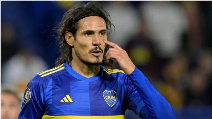 Tras el no de Carlos Palacios: Boca apuntó a otro jugador para ser socio de Edinson Cavani