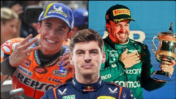 "Más ligero": Marc Márquez se entrometió con Verstappen y le realizó una broma a Fernando Alonso