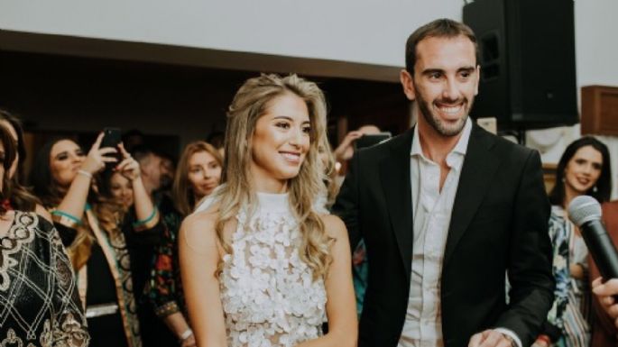 Conoce a Sofía Herrera, la esposa de Diego Godín que lo convirtió en padre