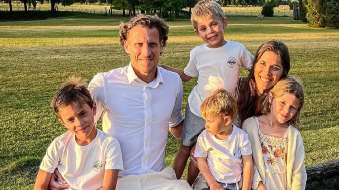 Inspiran su vida día a día: conoce a los cuatro hijos de Diego Forlán