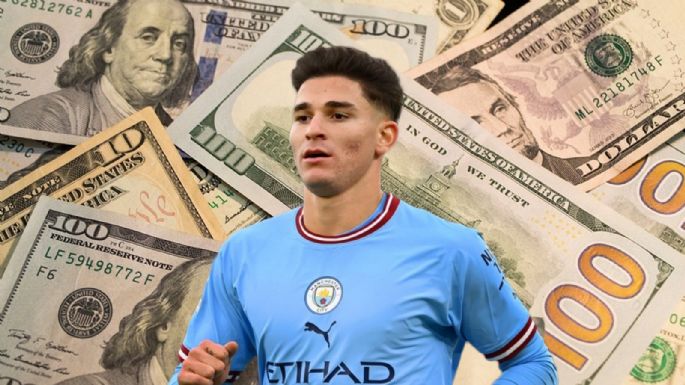 En 2024: cuál es el salario de Julián Álvarez en el Manchester City