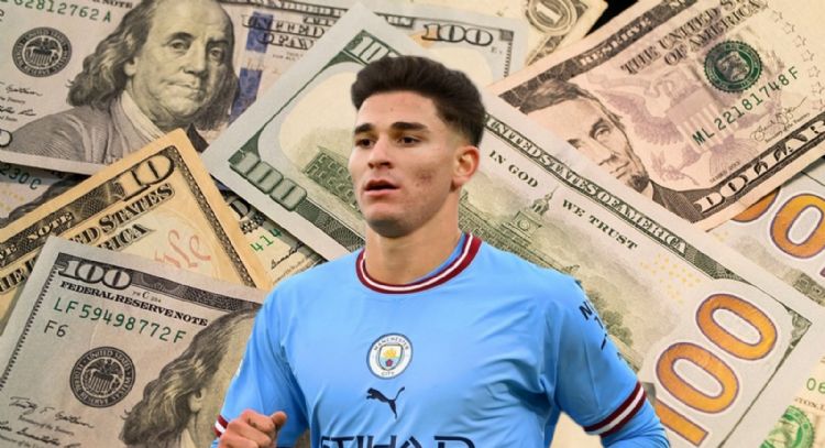 En 2024: cuál es el salario de Julián Álvarez en el Manchester City