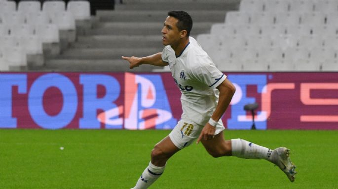 Luego de la derrota del PSG: el Marsella de Alexis Sánchez quedó cerca de la cima en la Ligue 1