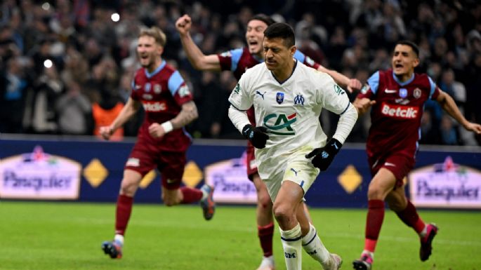 Fracaso rotundo en la Copa de Francia: Alexis Sánchez erró un penal y quedó fuera ante el Annecy