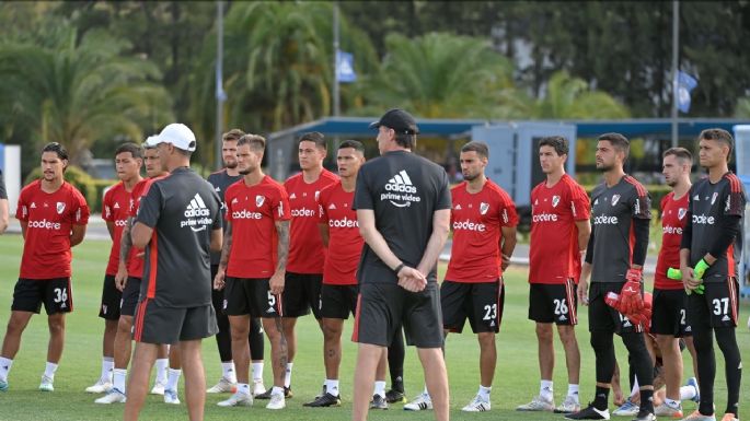 No concentra: Demichelis volvió a dejar fuera a una figura clave de River