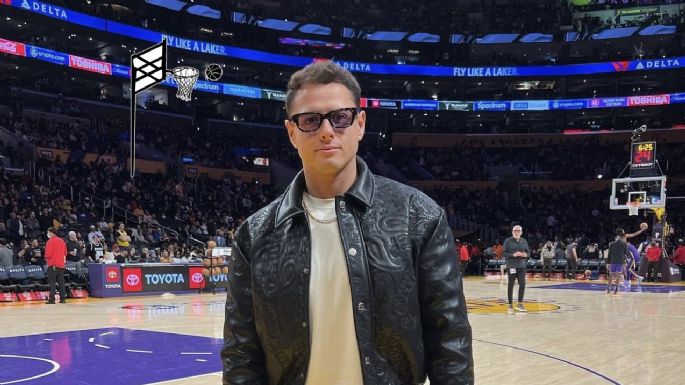 No le dio suerte: el gran evento de NBA que fue a ver Chicharito Hernández