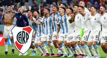 "Soy hincha": es figura en la Selección Argentina y manifestó su amor por River