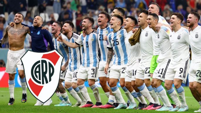 "Soy hincha": es figura en la Selección Argentina y manifestó su amor por River