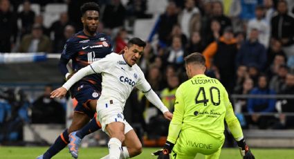 No pudo ni con Alexis Sánchez: el Marsella empató ante el Montpellier y se aleja de PSG