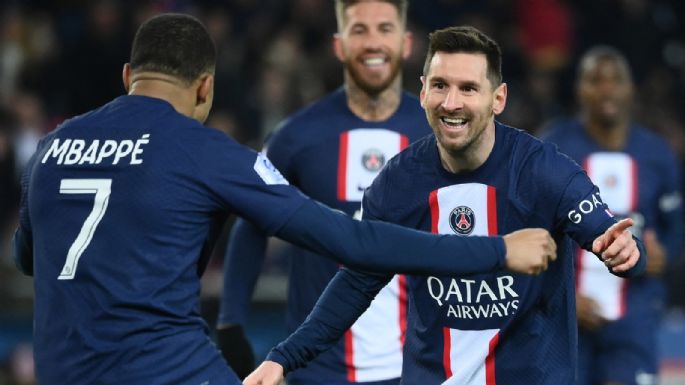 Lionel Messi y Mbappé históricos: anotaron en el triunfo del PSG que los deja más cerca del título