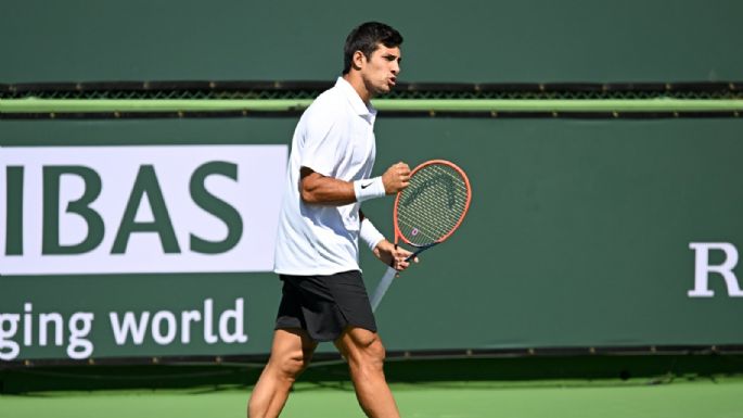 Primera prueba superada: Cristian Garín se hizo fuerte para vencer a Galán en Indian Wells