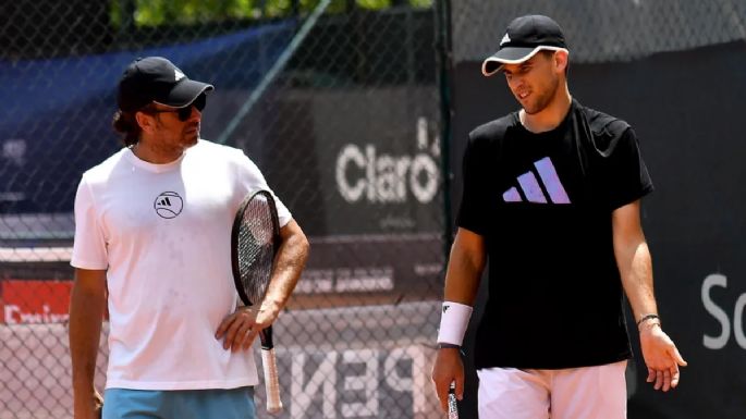 "Le pedí que habláramos": Thiem contó cuándo tomó la decisión de despedir a Nicolás Massú