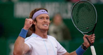 Enojo y emoción: Andrey Rublev le ganó un impresionante partido a Rune y se consagró en Montecarlo