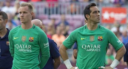 A un paso: ter Stegen quedó muy cerca de derrumbar un récord de Claudio Bravo en Barcelona