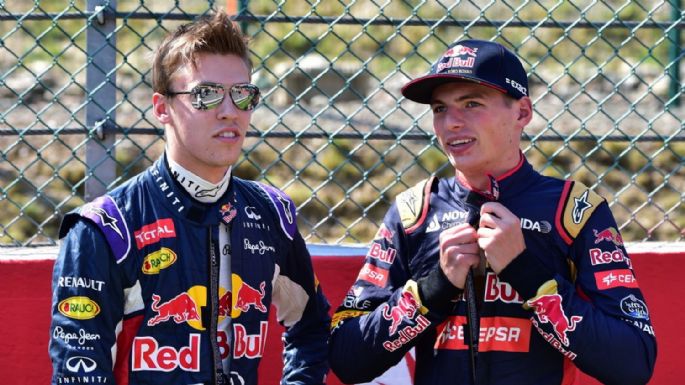 No solo le quitó su asiento: la historia de la rivalidad entre Max Verstappen y Kvyat