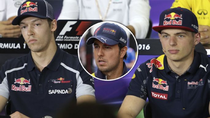 Ya se había expresado: qué dijo Checo Pérez del escándalo entre Max Verstappen y Daniil Kvyat