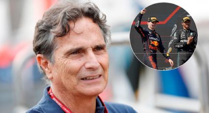 Nelson Piquet volvió a referirse a Lewis Hamilton y lo minimizó ante Max Verstappen