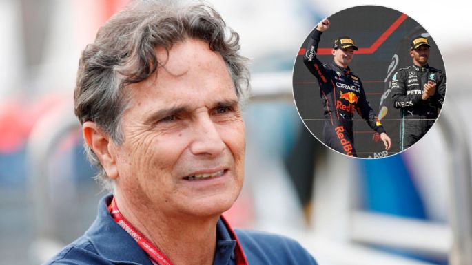 Nelson Piquet volvió a referirse a Lewis Hamilton y lo minimizó ante Max Verstappen