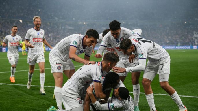 Primer título de Gabriel Suazo: el Toulouse goleó a Nantes y se consagró en la Copa de Francia