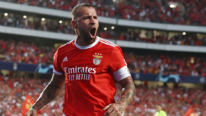 Por ahora no renueva: el contrato millonario que tiene Nicolás Otamendi en el Benfica de Portugal