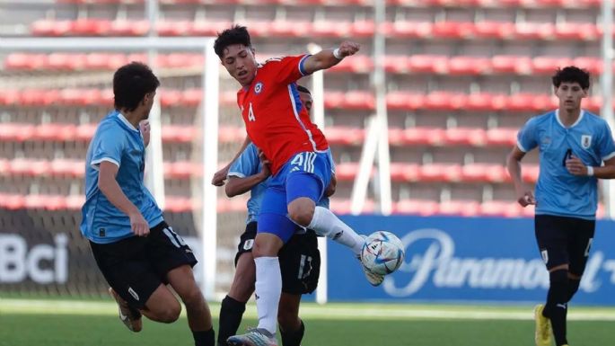 Primer triunfo de la sub 17: la Selección Chilena venció a Uruguay en el Sudamericano