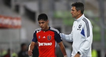 Podría ganarse la titularidad: Pellegrino lo marginó en Universidad de Chile y tendrá otra chance