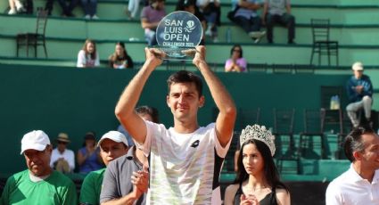 Tendrá con qué festejar: el dinero que se llevó Tomás Barrios Vera con el título en el San Luis Open