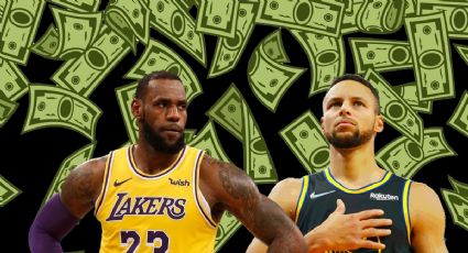 Duelo fuera de la cancha: quién tiene mejor salario entre LeBron James y Stephen Curry