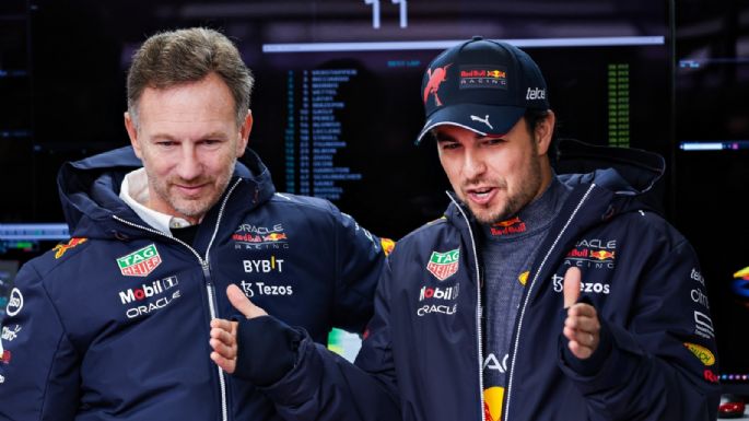 "Le quita presión": Christian Horner respaldó a Checo Pérez tras un fin de semana para el olvido