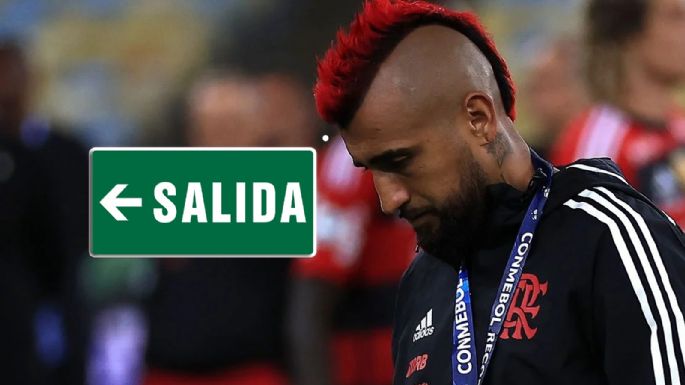 Si se va del Flamengo: Arturo Vidal ya tendría un equipo interesado en ficharlo