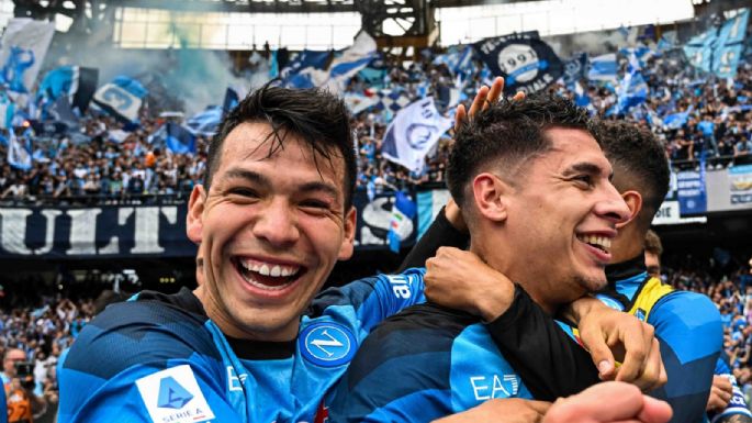 Hace historia: Napoli es campeón de Italia e Hirving Lozano suma su segundo título con el club