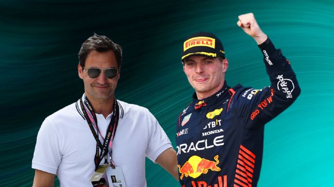 “Espero”: Roger Federer reconoció a Max Verstappen, pero prefiere que gane otro piloto