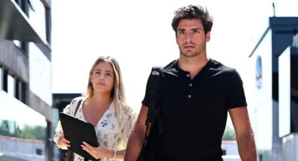 "Estoy muy bien": Carlos Sainz rompió el silencio tras separarse de Isa Hernaez